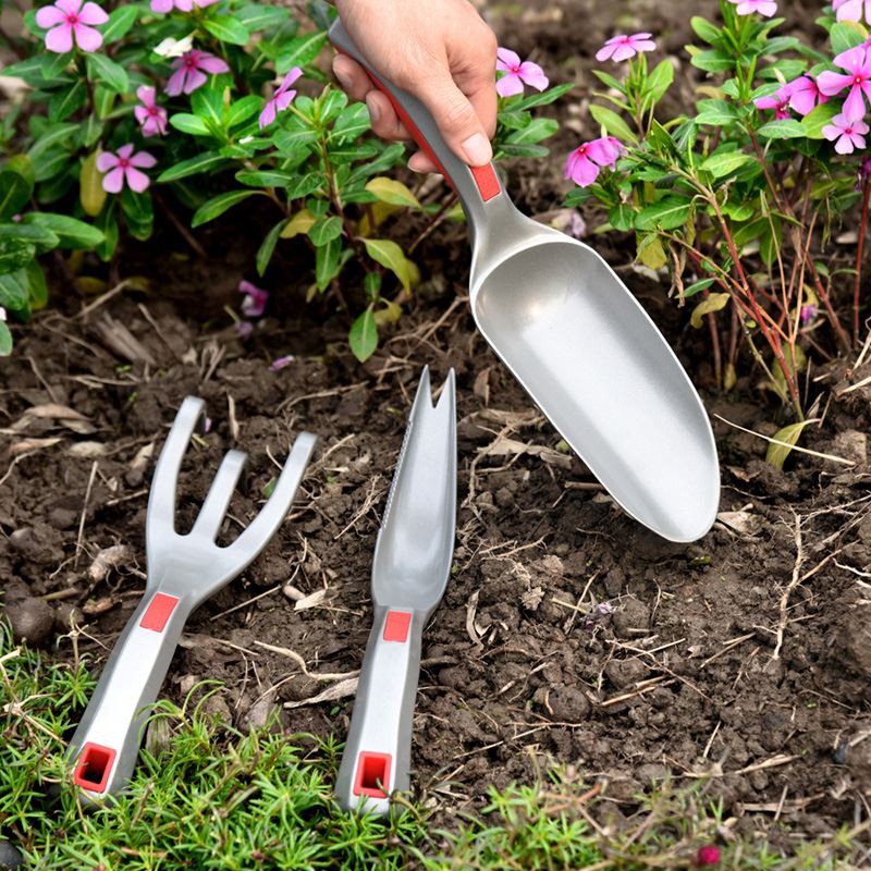lightweight Aluminum garden trowel set