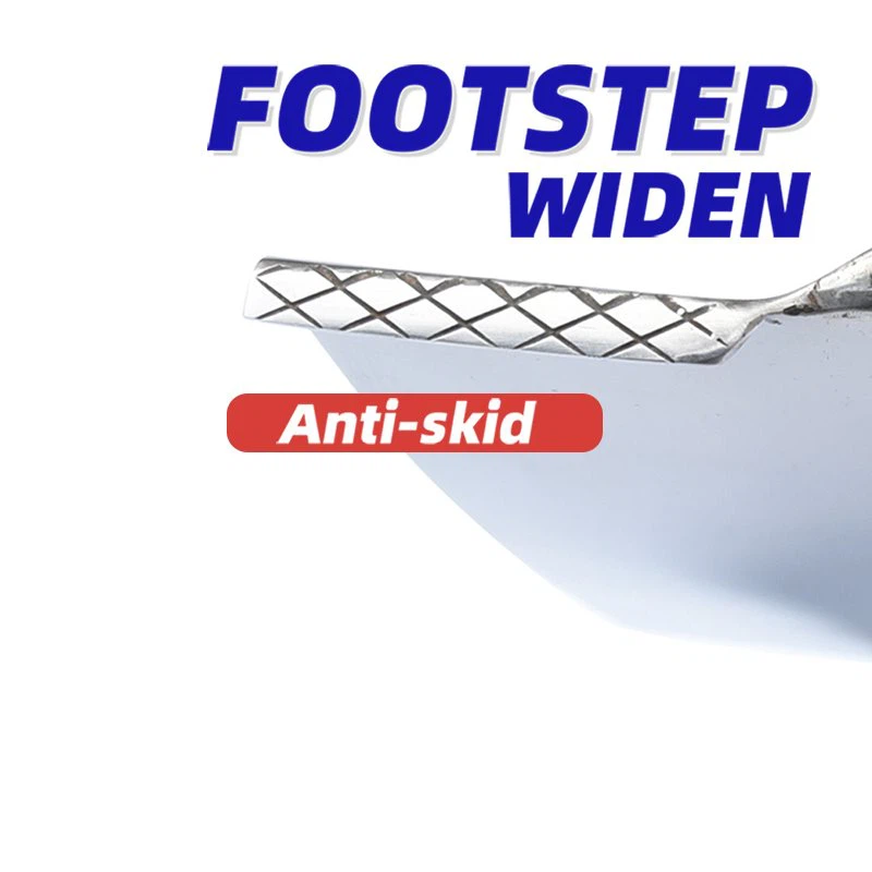 Garden spade shovel widen footstep