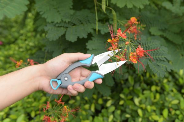 one hand operate herb snip