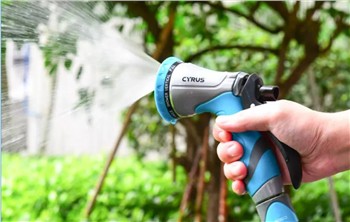 Use of different modes of garden water gun